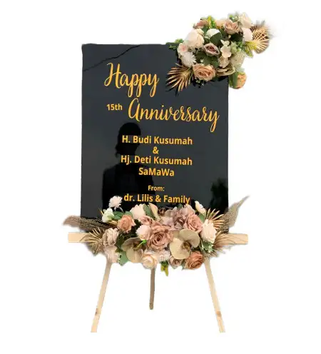 Papan Bunga Akrilik Wuryantoro