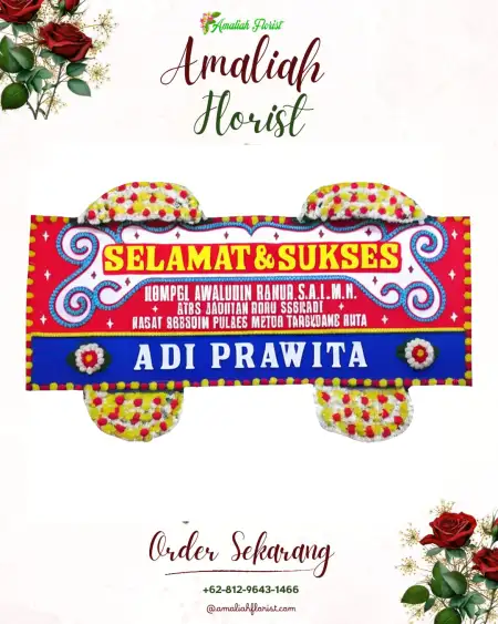 Papan Bunga Ucapan Selamat Wuryantoro